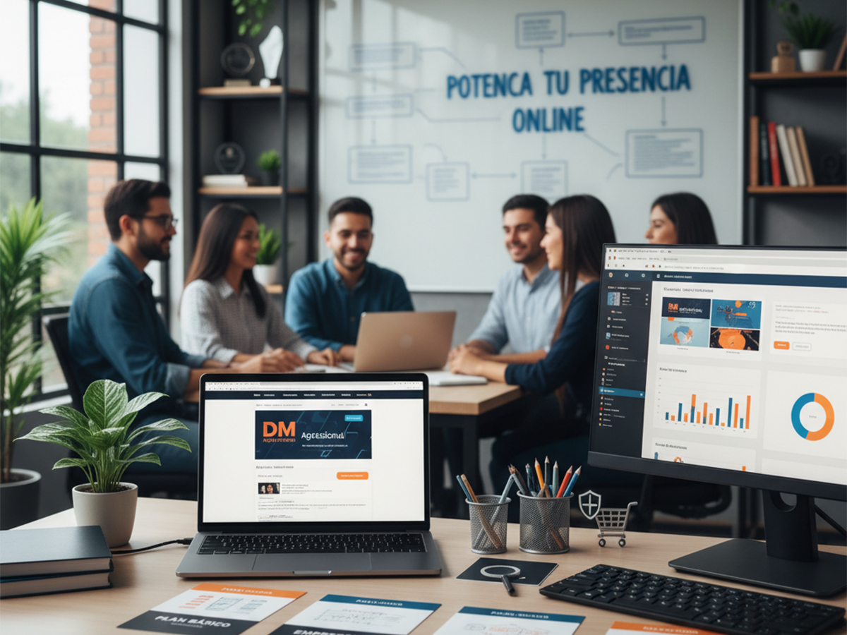 Potencia tu Presencia Online con los Planes Web de DM Agencia Profesional