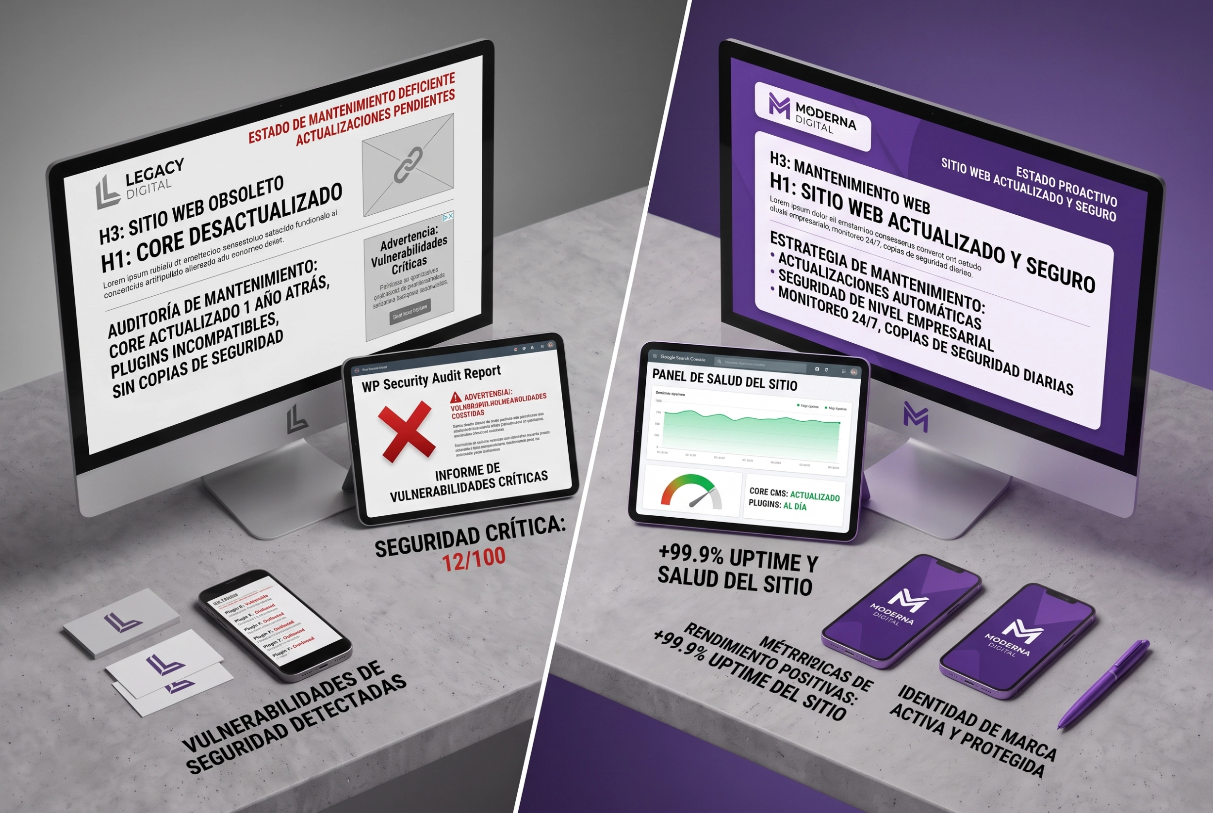 Mantenimiento y soporte web