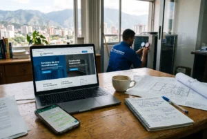 paginas web para empresas de servicios tecnicos en caracas