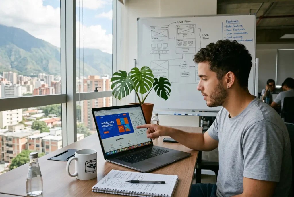 rediseño de paginas web en caracas
